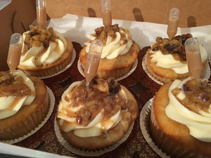 Jack Whiskey Cupcakes (6 ct)